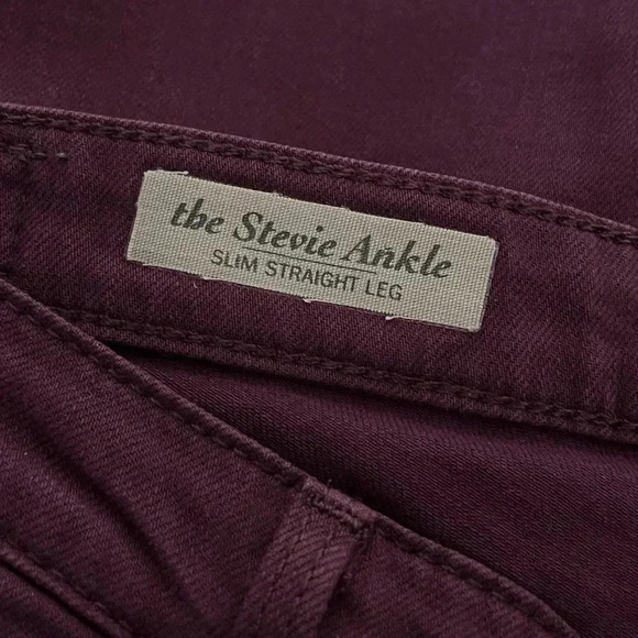 AG Adriano Goldschmied the Stevie Ankle  Slim Straight Leg Jean - Picture 8 of 10
